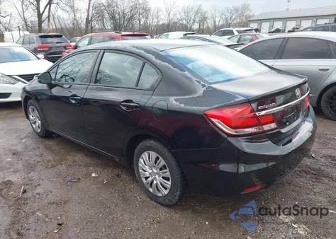 2013 Honda Civic Lx из США, поврежденный, VIN 2HGFB2F59DH512118